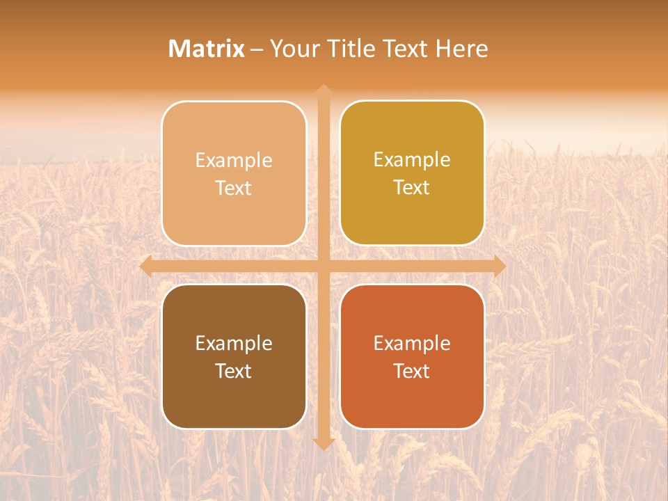 Group Field Farm PowerPoint Template