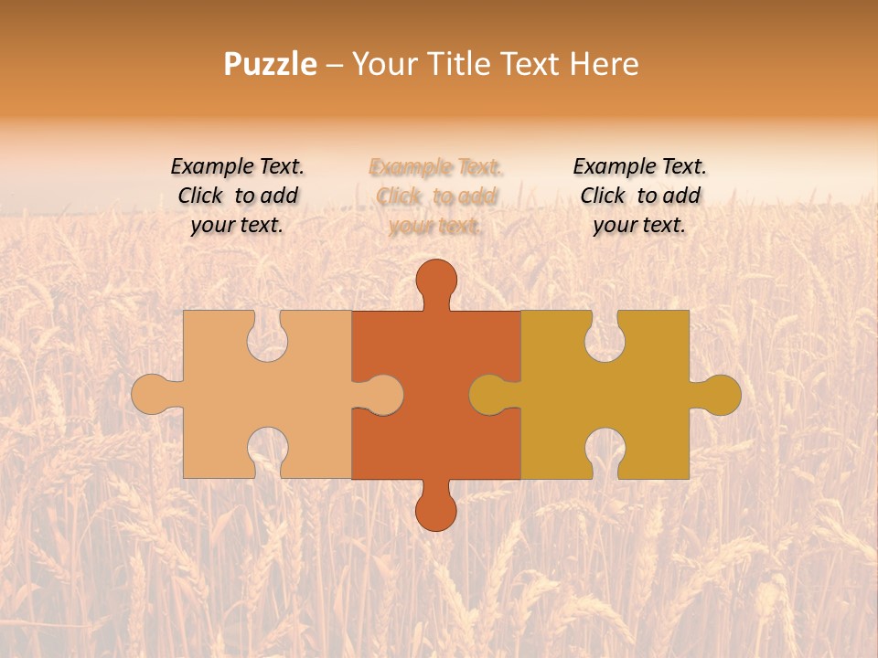 Group Field Farm PowerPoint Template