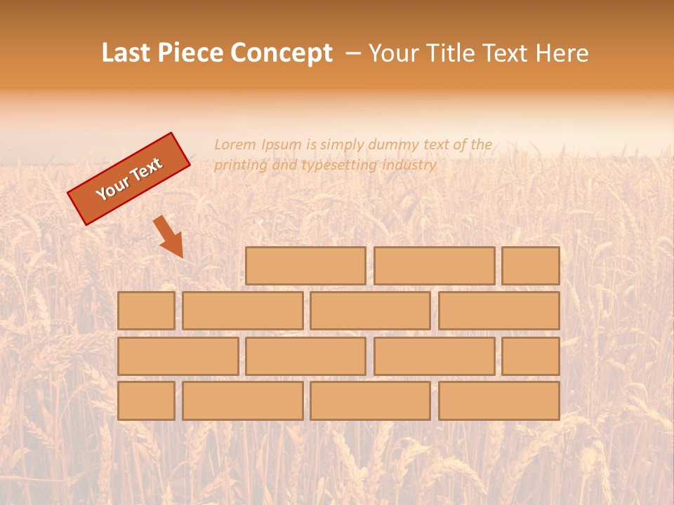 Group Field Farm PowerPoint Template