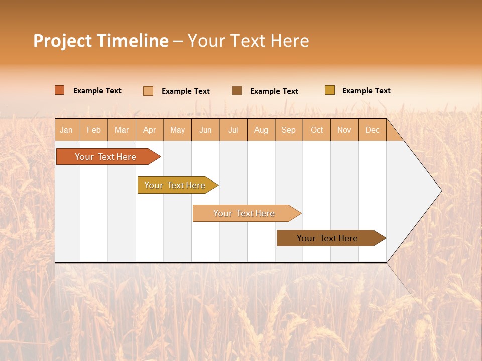 Group Field Farm PowerPoint Template