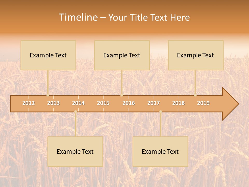 Group Field Farm PowerPoint Template
