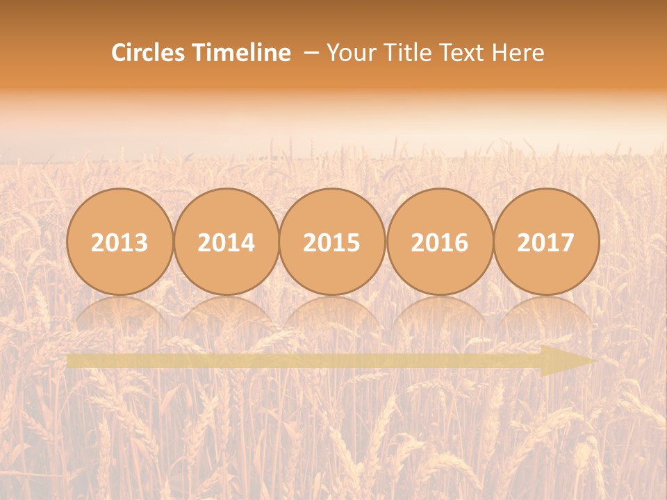 Group Field Farm PowerPoint Template