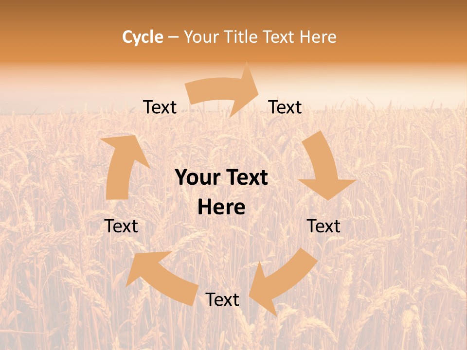 Group Field Farm PowerPoint Template