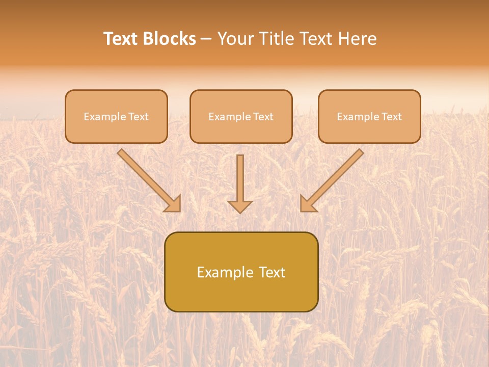 Group Field Farm PowerPoint Template