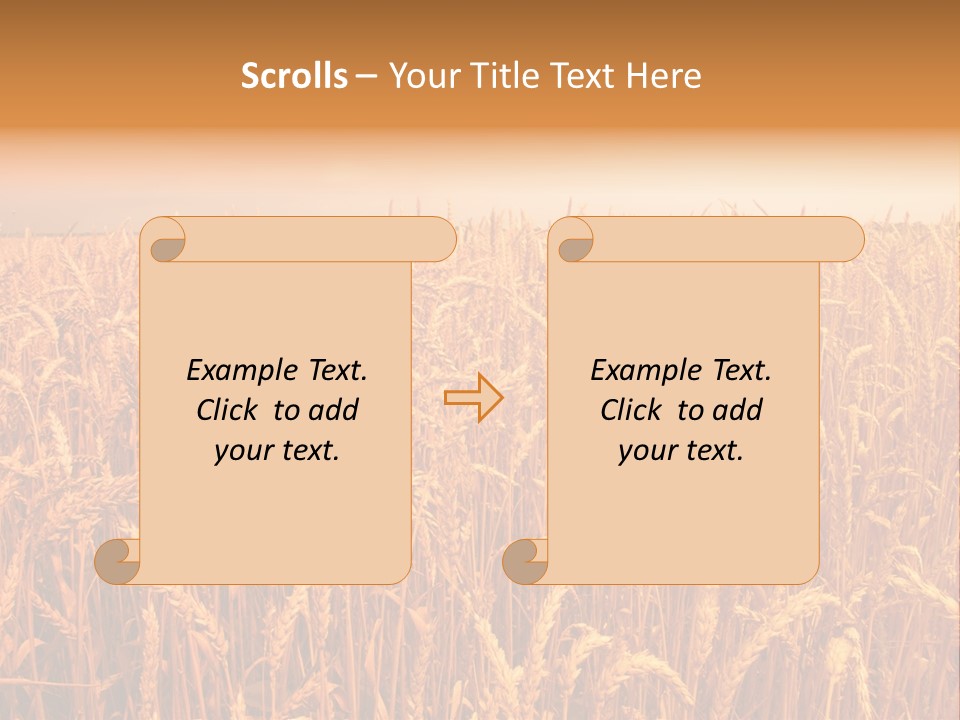 Group Field Farm PowerPoint Template