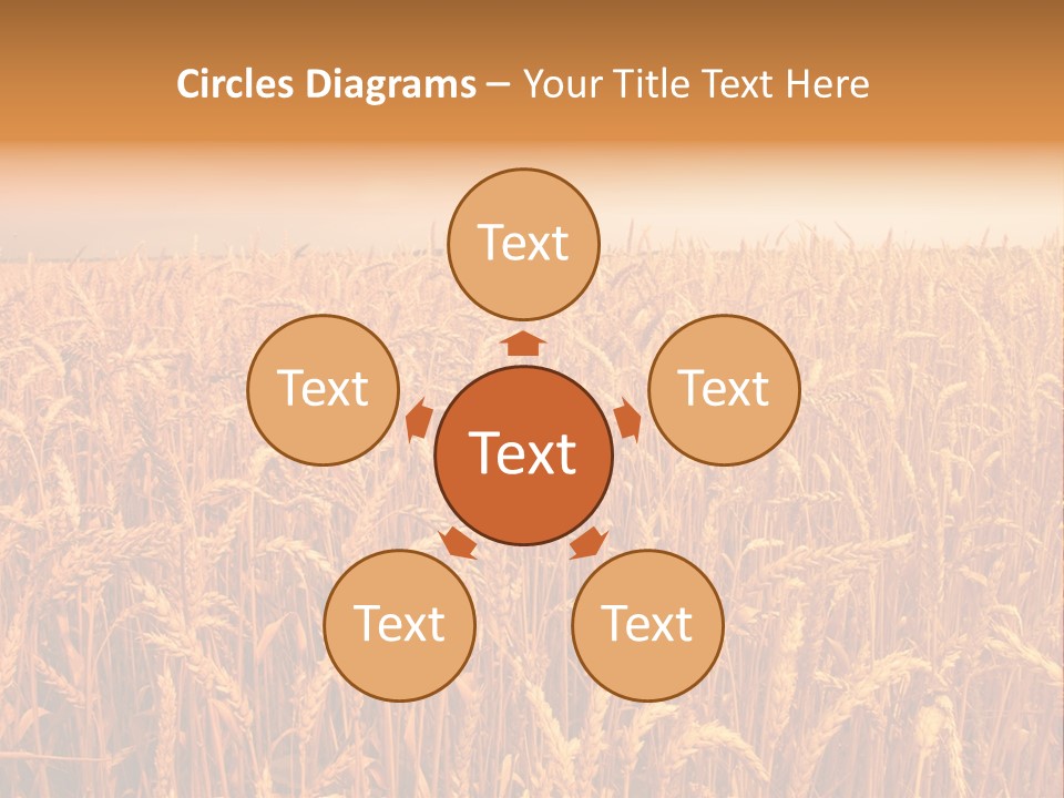 Group Field Farm PowerPoint Template
