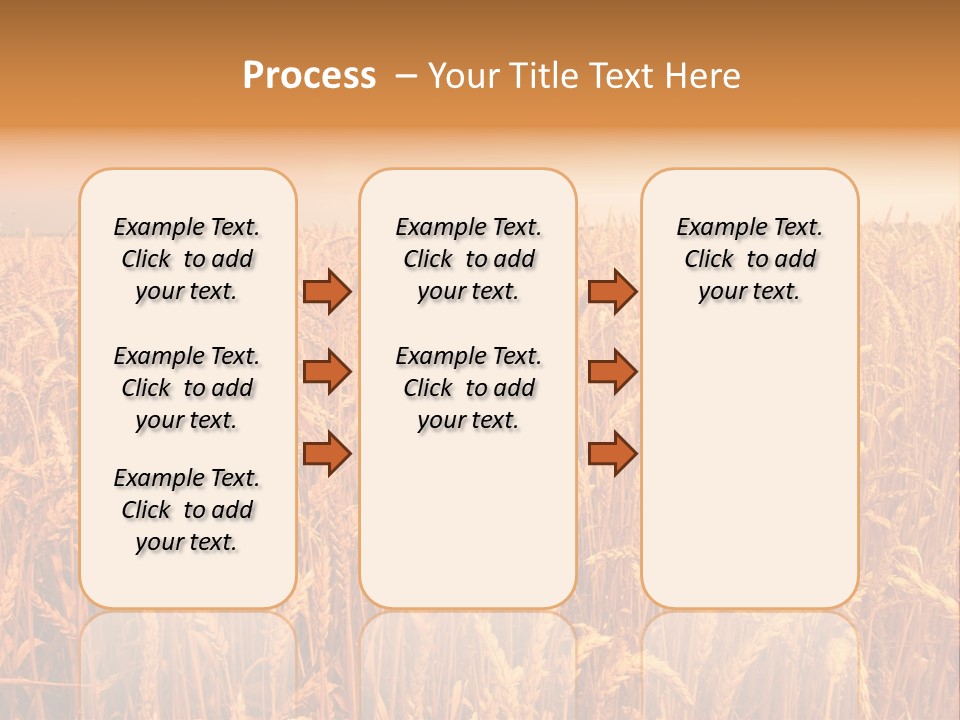 Group Field Farm PowerPoint Template