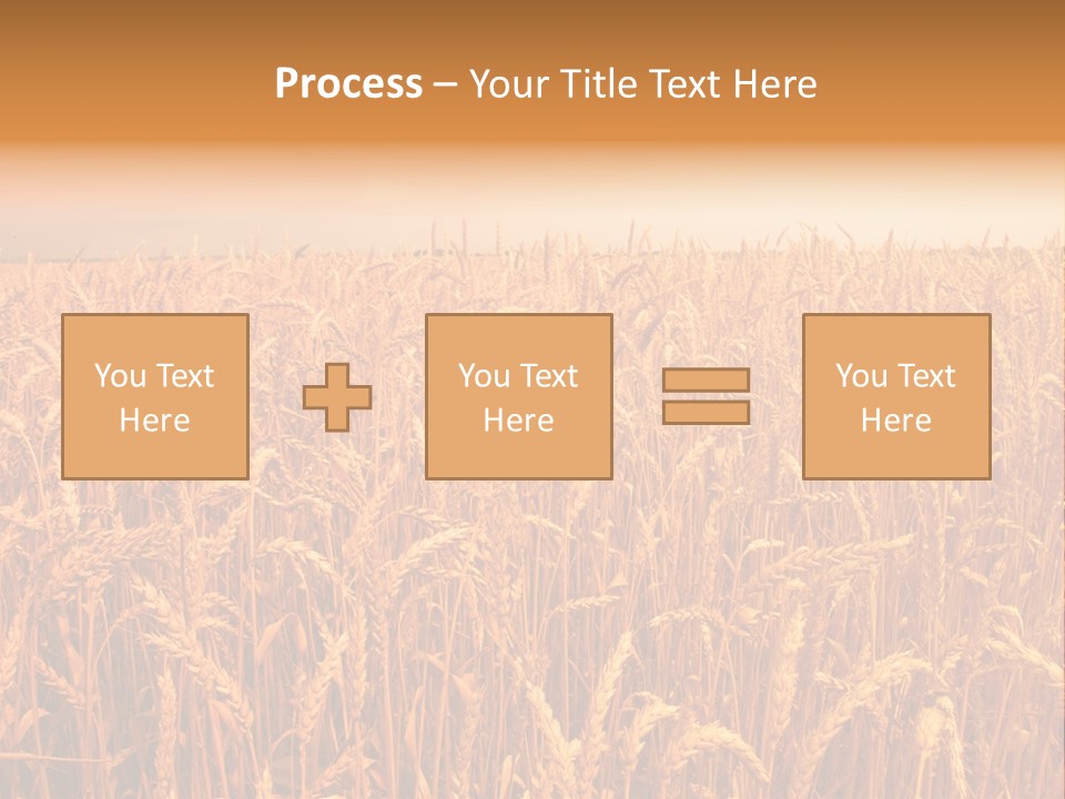 Group Field Farm PowerPoint Template