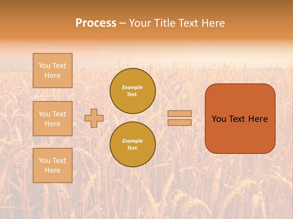 Group Field Farm PowerPoint Template