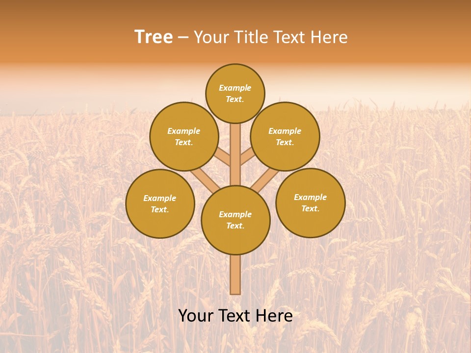 Group Field Farm PowerPoint Template