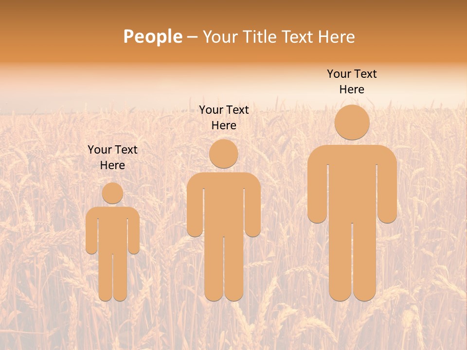 Group Field Farm PowerPoint Template