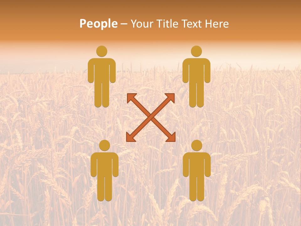 Group Field Farm PowerPoint Template