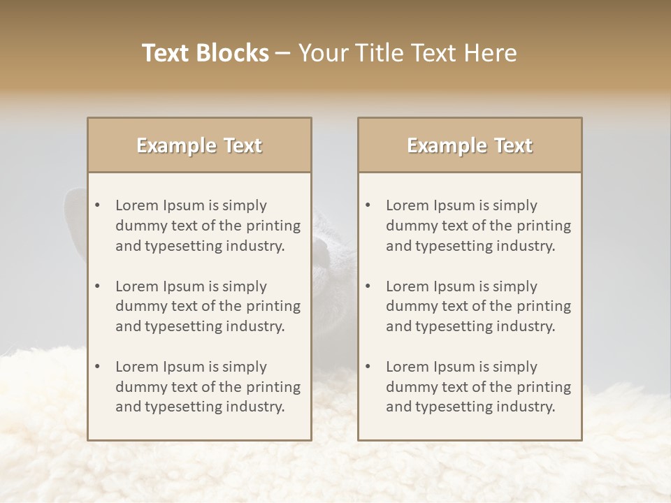Cute Whiskers Lying PowerPoint Template