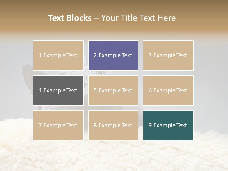 Cute Whiskers Lying PowerPoint Template