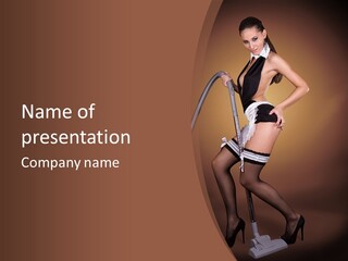 Brown Attractive Beautiful PowerPoint Template