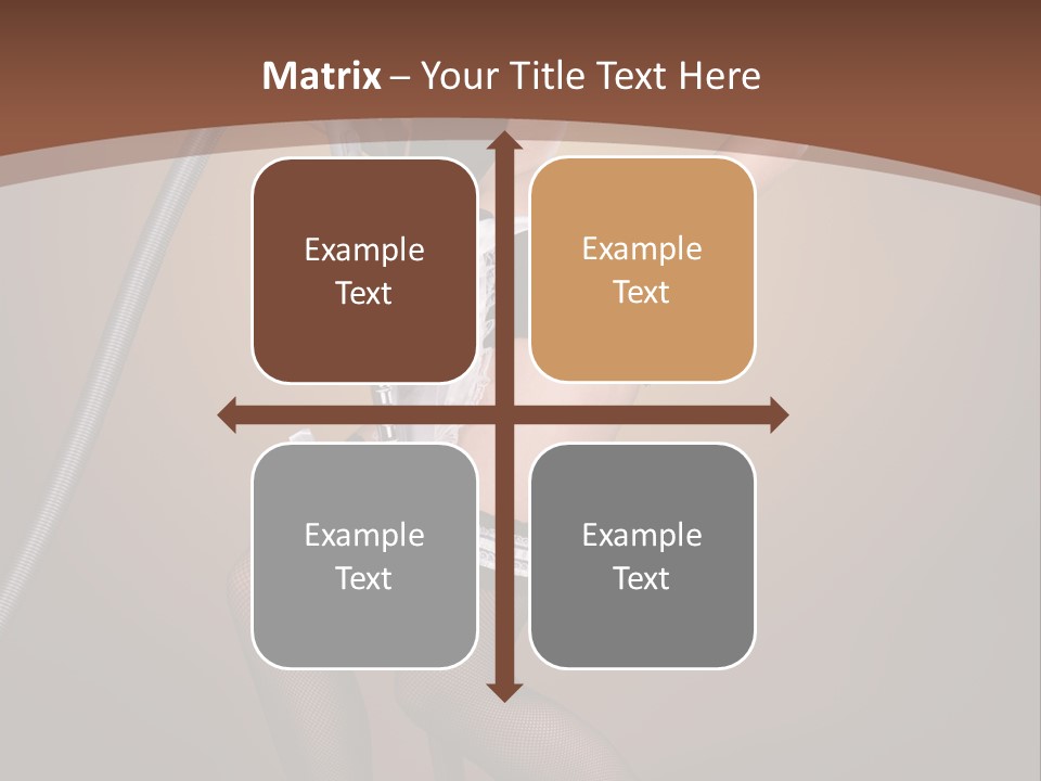 Brown Attractive Beautiful PowerPoint Template