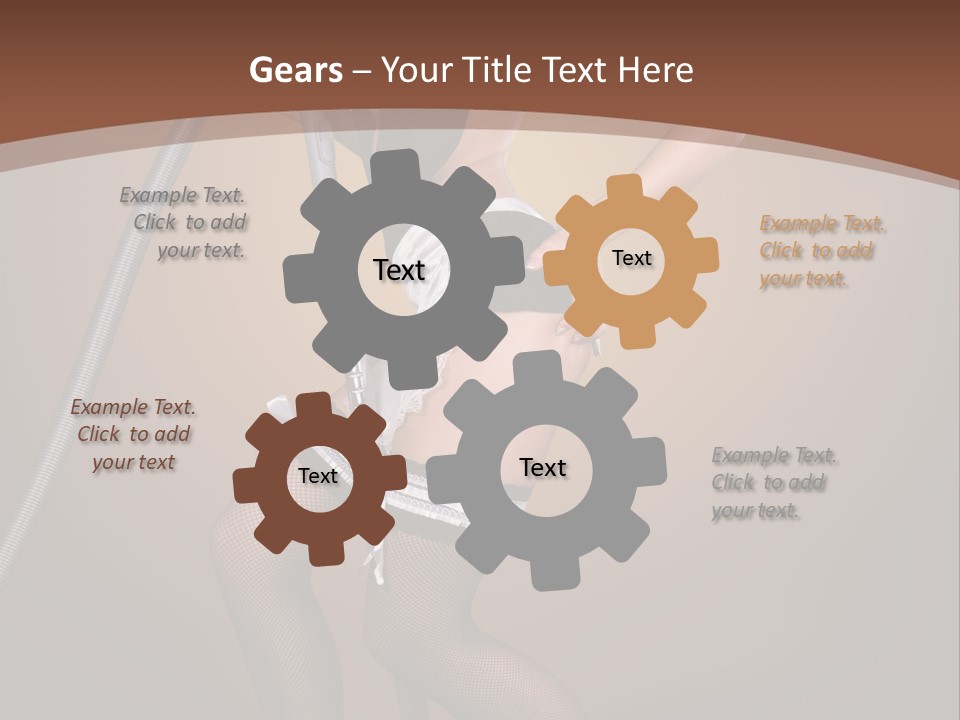 Brown Attractive Beautiful PowerPoint Template