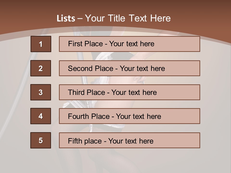 Brown Attractive Beautiful PowerPoint Template