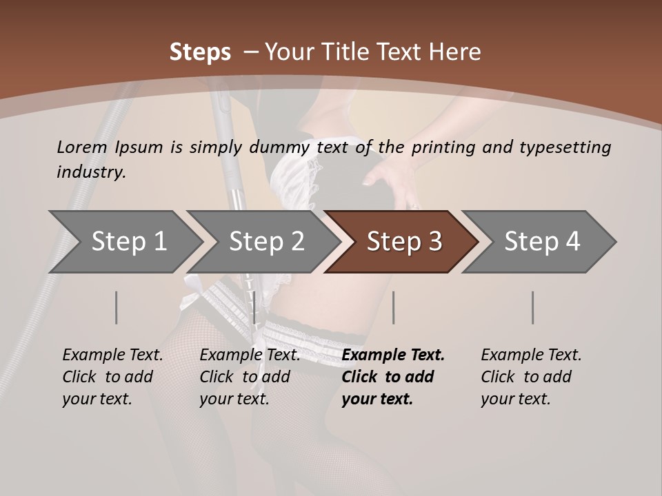 Brown Attractive Beautiful PowerPoint Template