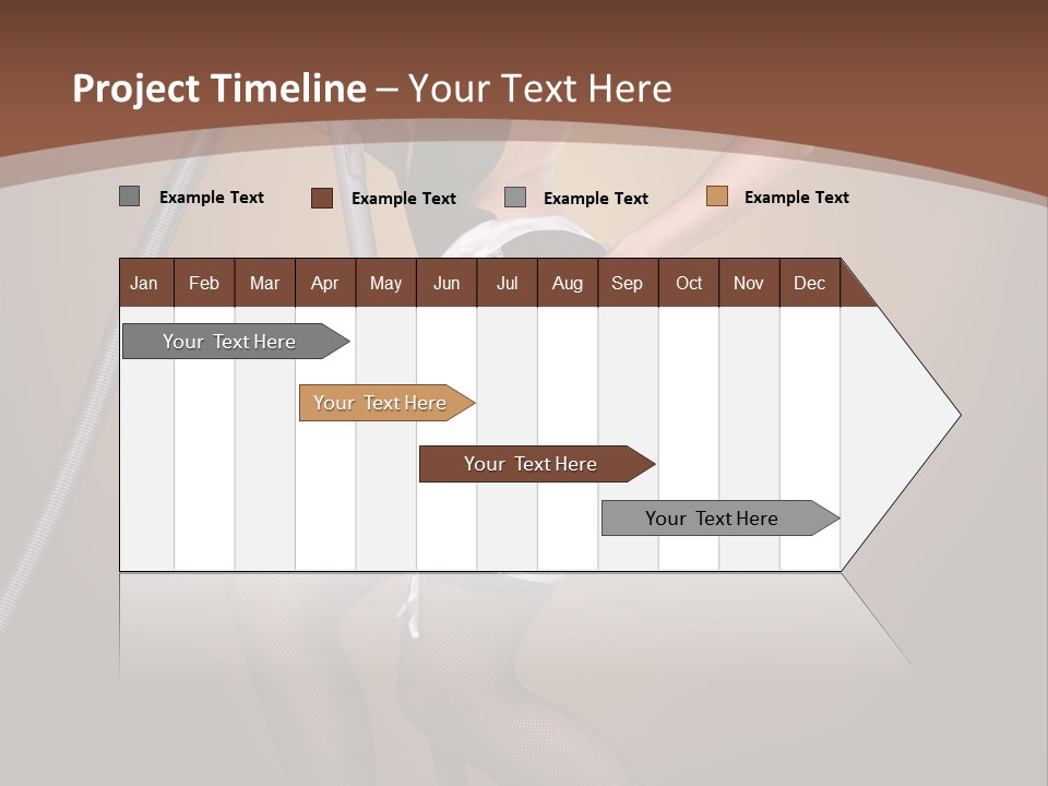 Brown Attractive Beautiful PowerPoint Template