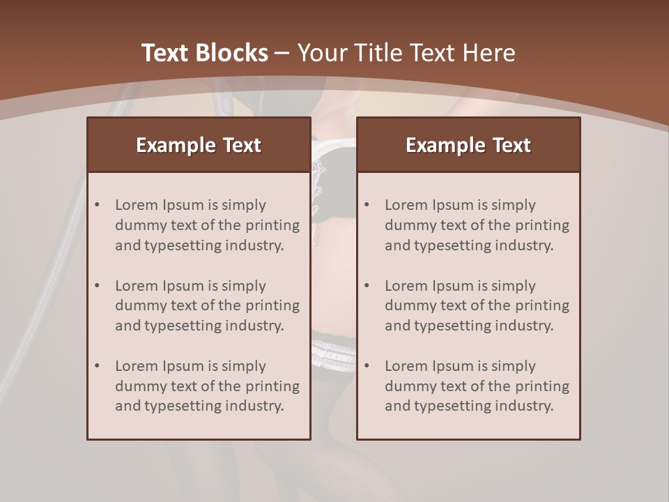 Brown Attractive Beautiful PowerPoint Template