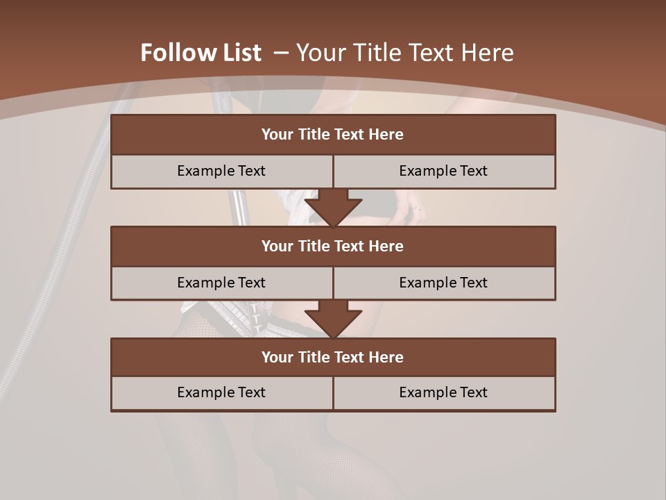 Brown Attractive Beautiful PowerPoint Template