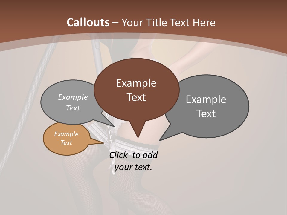 Brown Attractive Beautiful PowerPoint Template