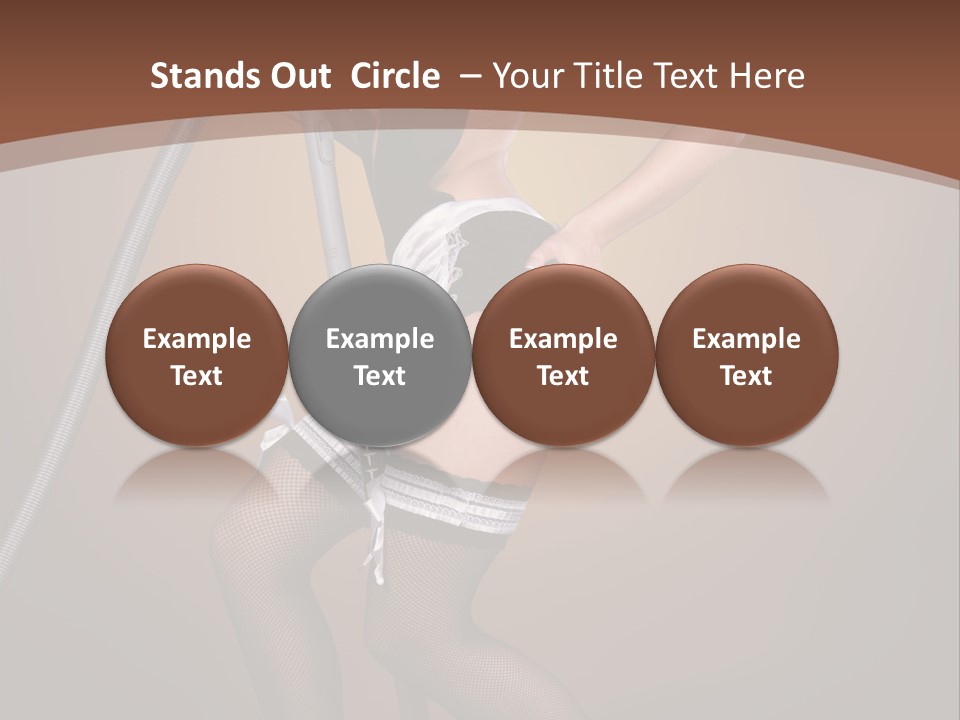 Brown Attractive Beautiful PowerPoint Template