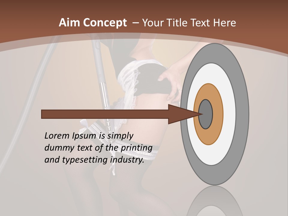 Brown Attractive Beautiful PowerPoint Template