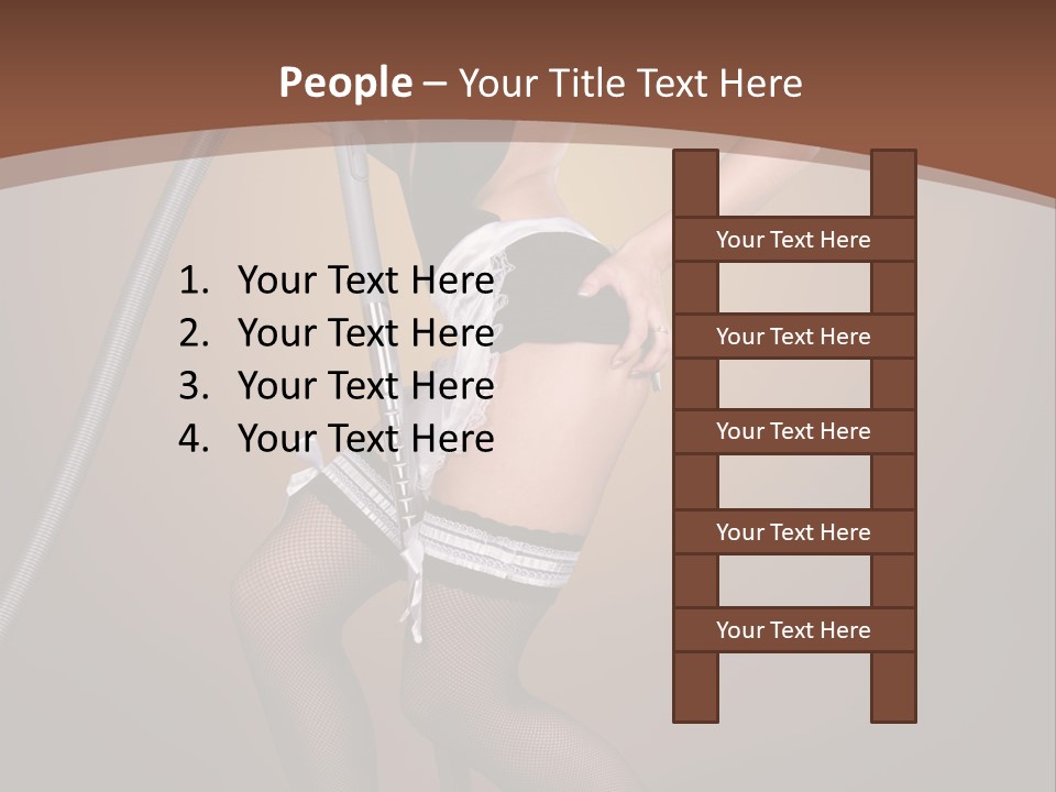 Brown Attractive Beautiful PowerPoint Template