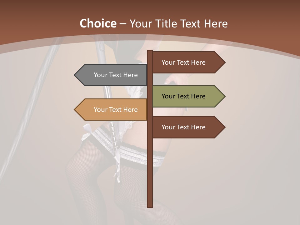 Brown Attractive Beautiful PowerPoint Template