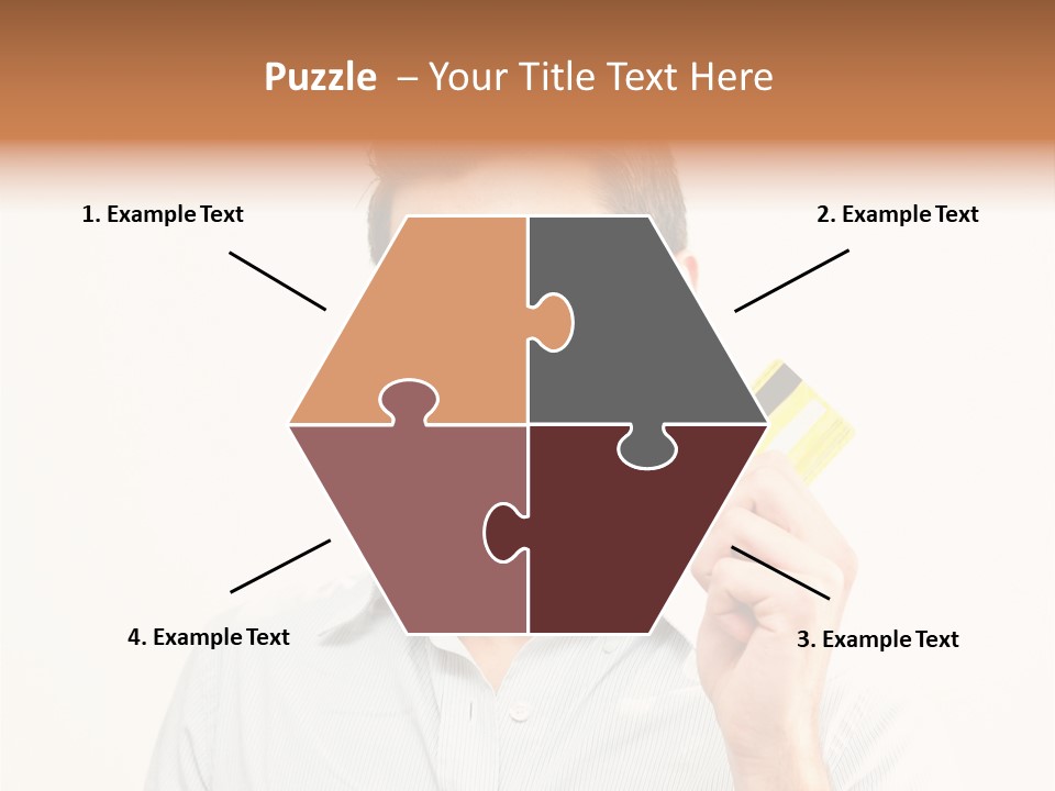 Showing Looking Handsome PowerPoint Template