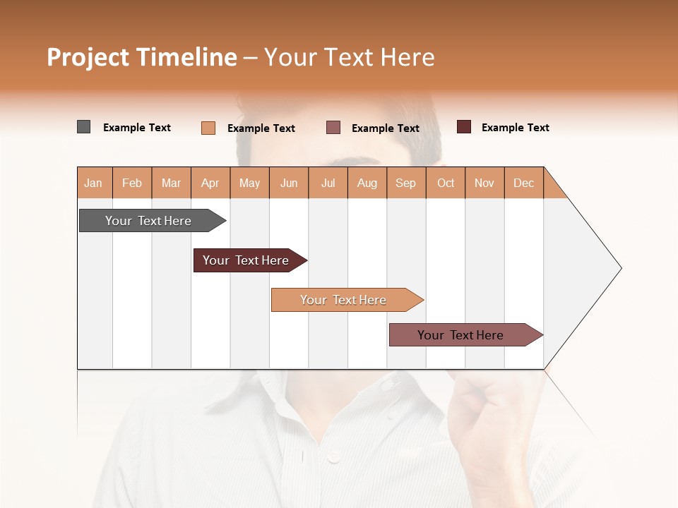 Showing Looking Handsome PowerPoint Template