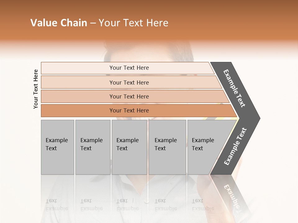 Showing Looking Handsome PowerPoint Template