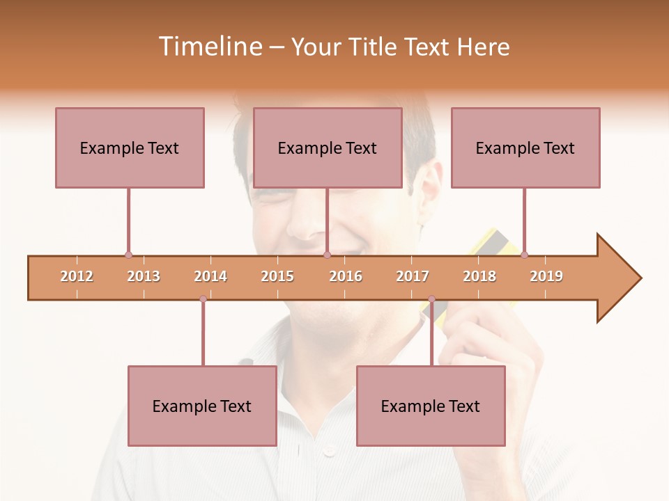 Showing Looking Handsome PowerPoint Template