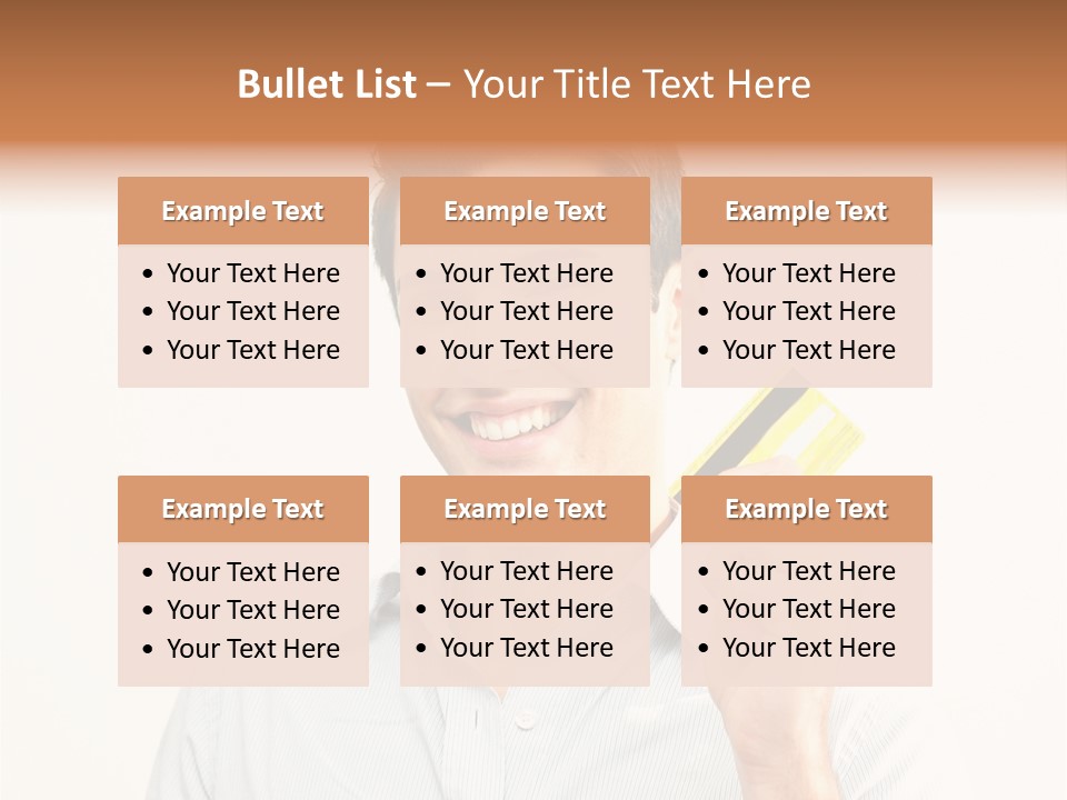 Showing Looking Handsome PowerPoint Template