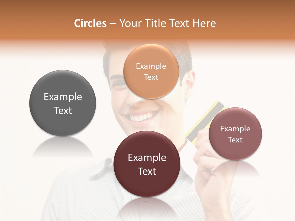 Showing Looking Handsome PowerPoint Template