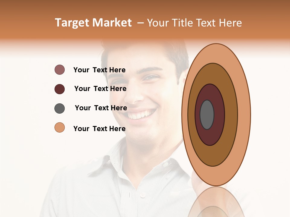 Showing Looking Handsome PowerPoint Template