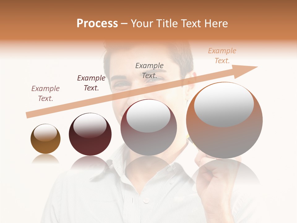 Showing Looking Handsome PowerPoint Template