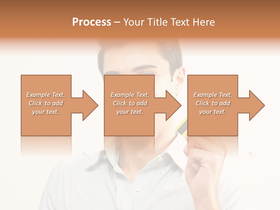 Showing Looking Handsome PowerPoint Template