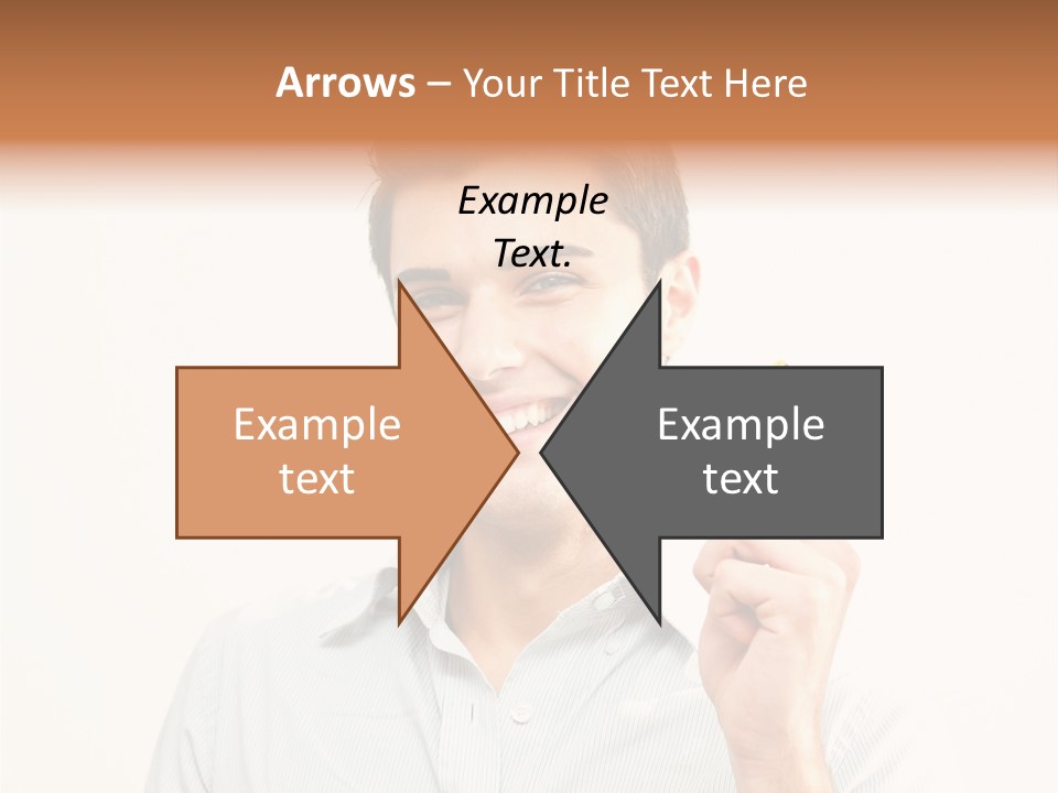Showing Looking Handsome PowerPoint Template