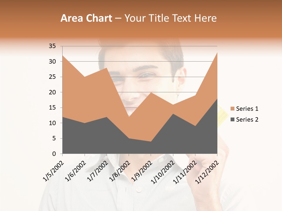 Showing Looking Handsome PowerPoint Template
