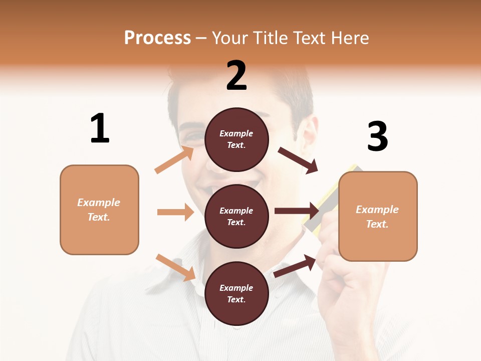 Showing Looking Handsome PowerPoint Template