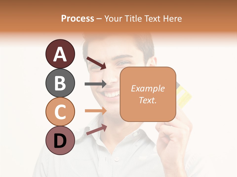 Showing Looking Handsome PowerPoint Template