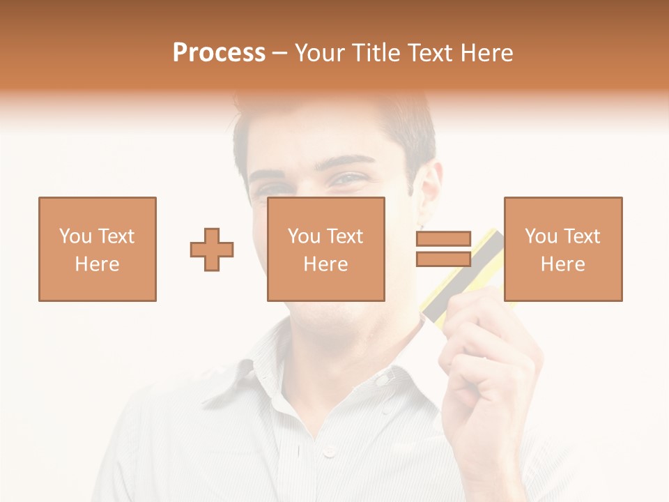 Showing Looking Handsome PowerPoint Template