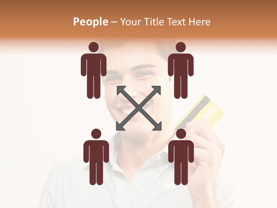 Showing Looking Handsome PowerPoint Template