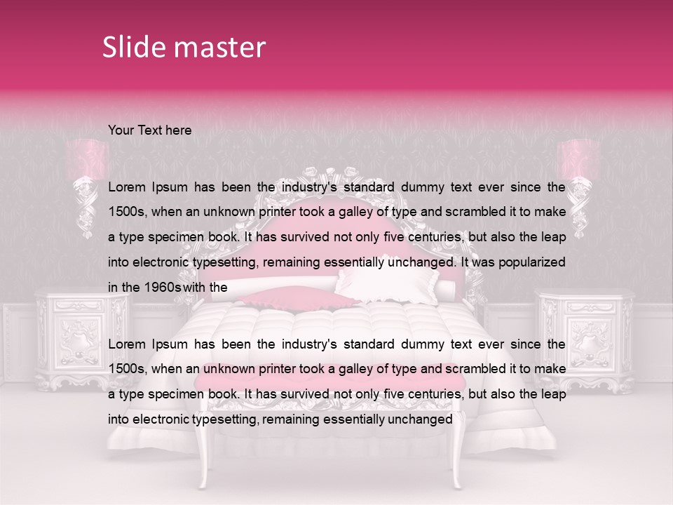 Vegetable Italian Decor PowerPoint Template