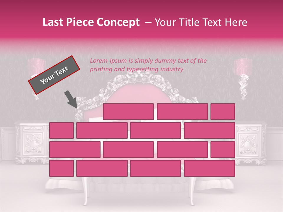 Vegetable Italian Decor PowerPoint Template