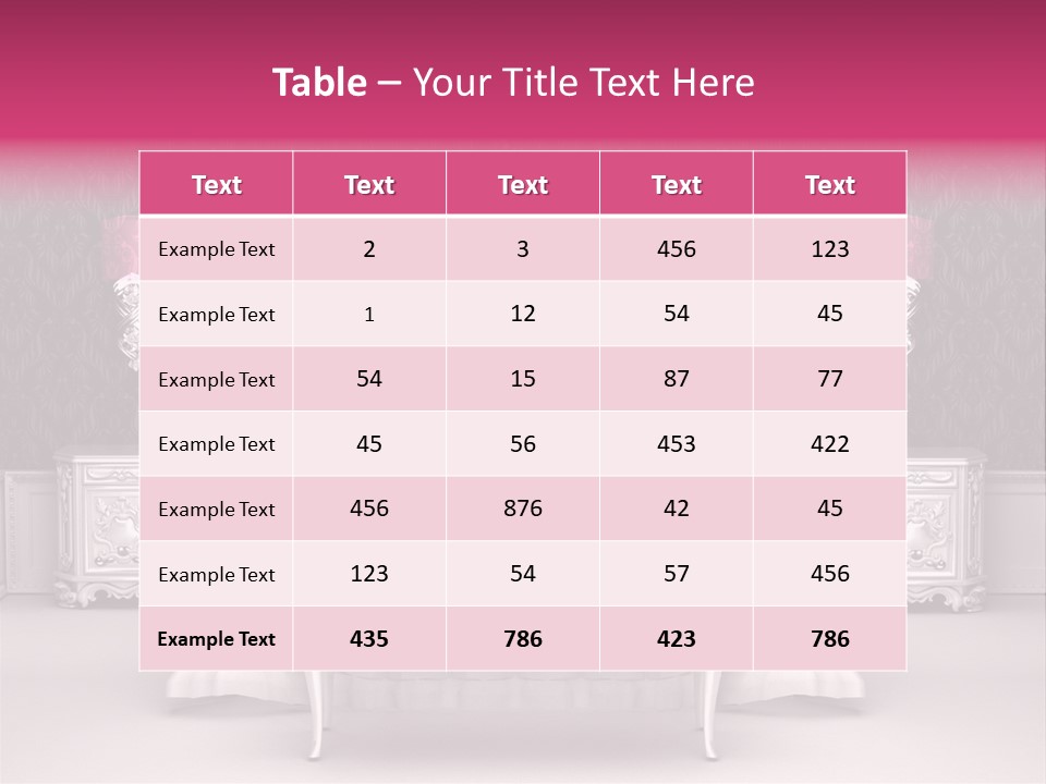 Vegetable Italian Decor PowerPoint Template