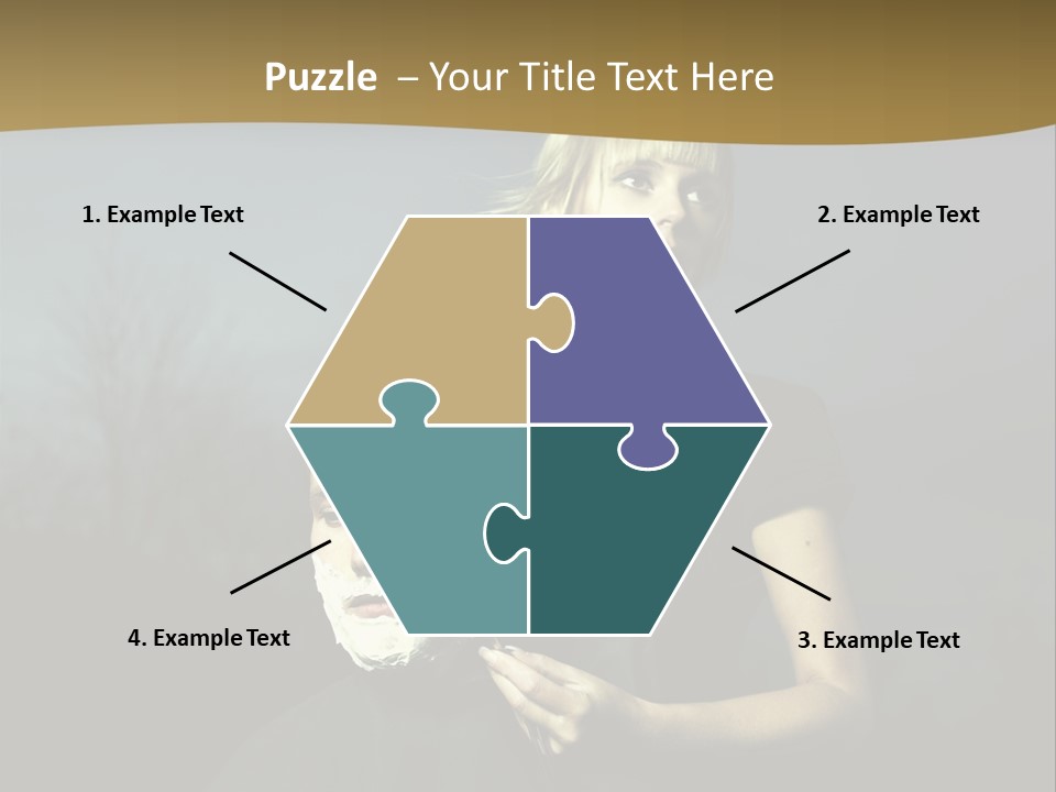 Foam Healthy Glamour PowerPoint Template